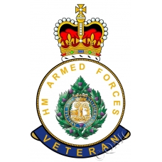 Argyll & Sutherland Highlanders HM Armed Forces Veterans Sticker